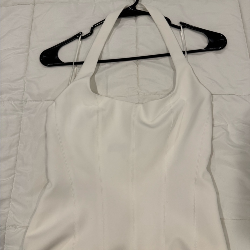 Elegant White Halter top